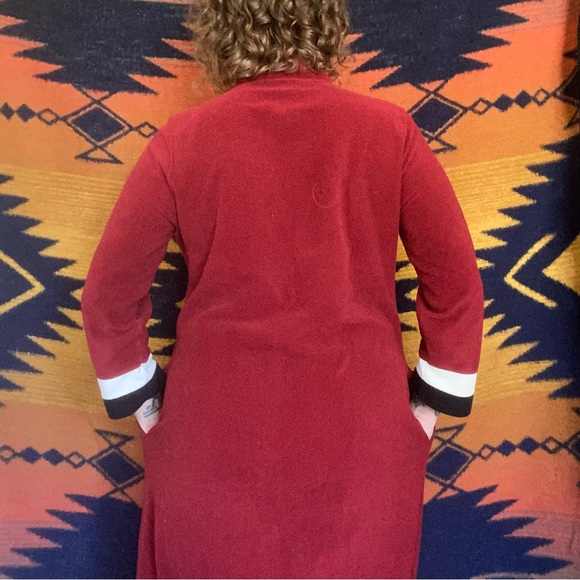 Vintage Vanity Fair House Dress Robe. Zip Up. Pockets. Size 10. USA. 70’s. - Picture 9 of 15